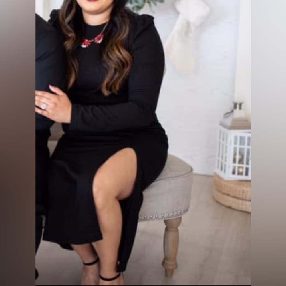 SHEIN Black Dress